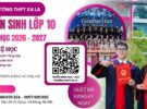 THÔNG BÁO MỞ ĐĂNG KÝ DỰ TUYỂN VÀO LỚP 10